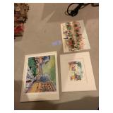 WATERCOLOR AND PRINTS