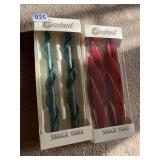 UNUSED FANCY CANDLES