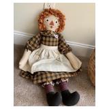 28" RAGGEDY ANN DOLL