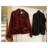 TOSHA POLIZZI M, WHITEWASH M W/ FLOWER SWEATER,