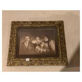 FAMILY PORTRAIT IN FANCY FRAME 23" X 27"