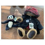 BOYDï¿½S BEAR W/ ROSE HAT AND VELVET COAT "REBECA