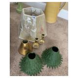 LAMP SHADES AND CANDLE EXTENSIONS