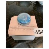 BERMUDA GLASS BLOWING STUDIO 1.5" PAPER WEIGHT