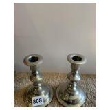 PAIR OF OLD STURBRIDGE VILLAGE CANDLE STICKS