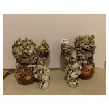 FOO DOGS 9" H X 7" W