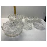 CUT GLASS BOWLS