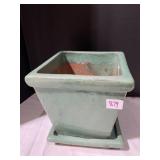 GLAZED PLANTERS W/ LINER