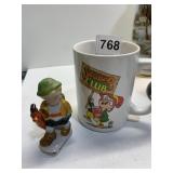 OCCUPIED JAPAN FIGURINE, KEEBLER MUG