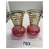 BUD VASES 4" H