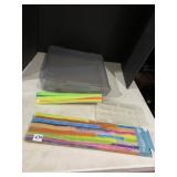 JUMBO FUZZY STICKS, STORAGE CONTAINERS, ETC.