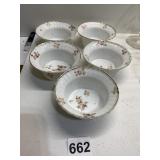 SMALL DESSERT BOWLS UNMARKED