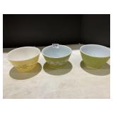 PYREX CORNING BOWLS