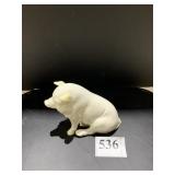 BELLEEK PIG