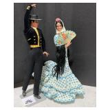 VINTAGE MARIN CHICLANA MADRID FLAMENCO DOLLS 7" H