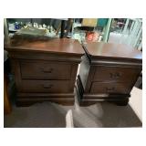 CHERRY TWO DRAWER NIGHT STANDS GREAT CONDITION