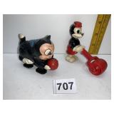 WALKING TOYS CAT, ROLLER PIN