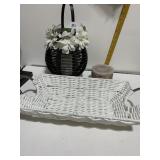 SOLAR CANDLE, CANDLE, BASKET