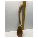 CARVED 14" WOODEN SPOON