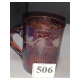 VINTAGE CRANBERRY GLASS