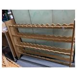WINE RACKS COMES APART 42" H X 55" W X 11" D -