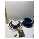 METAL, LEFTON TRINKET BOX, PLATES