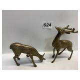 BRASS DEER