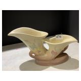 HULL ART VASE MAGNOLIA DOUBLE CORNUCOPIA