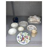 CUPS & SAUCERS, MARKED ON BASE