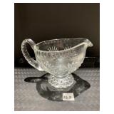 GLASS GRAVY PITCHER