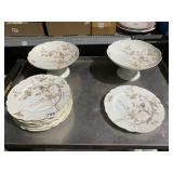 PLATES & PEDESTAL PLATES UNMARKED