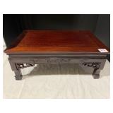 WOOD CARVED ORIENTAL STAND CARVED