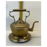COPPER KETTLE ON STAND