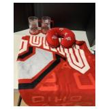 OHIO STATE MUGS, NECK PILLOW, THROW