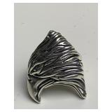 EAGLE MICHAEL DAWKINS STERLING RING SZ. 7.5