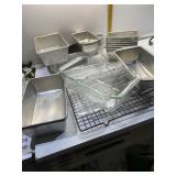 MINI BREAD PANS, COOLING RACKS, BREAD PANS, ETC.