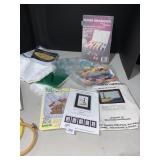 FLOSS ORGANIZER, CROSS STITCH KITS, ETC.