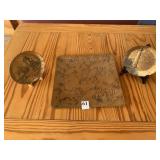 WENDELL AUGUST BRONZE PLATES