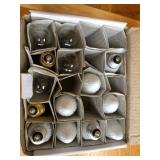 6 CLEAR AND 8 WHITE BULBS