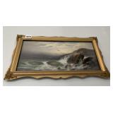 BEN FRANKLIN CRAFTS OCEAN SCENE 18" X 10"