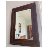 MAHOGANY MIRROR 39 X 28