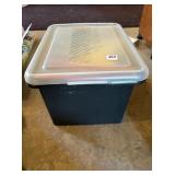 FILE BOX WITH FOLDERS