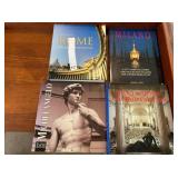LARGE HARDBACK COFFEE TABLE BOOKS ON ITALIAN ART