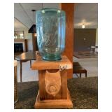 BALL JAR TOP BLUE DISPENSER