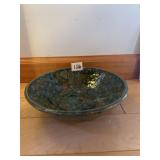 8" GLAZED POTTERY BOWL