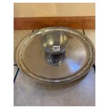 TOWLE TRAY W/ ABALONY INLAY