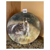 RAISED DESIGN HAND PAINTED NIPPON PLATE