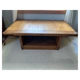 THIS END UP COFFEE TABLE 16" H X 39" W X 24" D