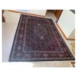 ROOM SIZE RUG BLUE AND RED TONE