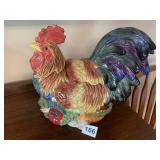 FITZ AND FLOYD ROOSTER JAR